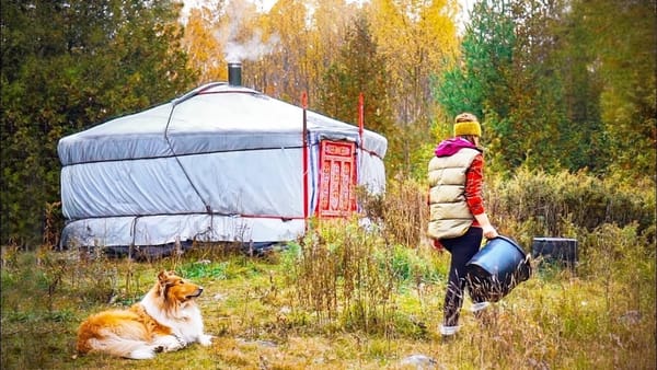 Two Winters, One Tiny Yurt