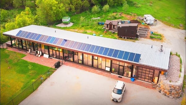 The Tire-Walled Home That Runs on Sun, Rain, and a Lot of Stubbornness