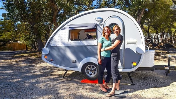 They Sold the House and Moved Into a Teardrop. Turns Out, It Fits.