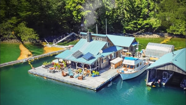 Charlie and Ellen’s Floating Home, Still Holding Fast