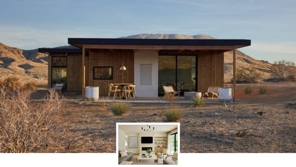 Serene 1-Bedroom Joshua Tree Cabins Offering Off-Grid Tranquility