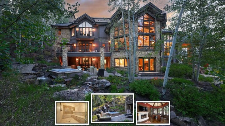 This Beaver Creek Estate Has Its Own Ski Slope Access