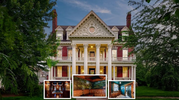 This Mansion Has Five Pocket Doors And A Ballroom