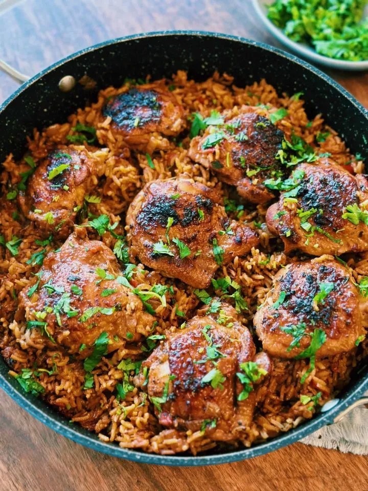 Spicy One-pot Chicken and Rice