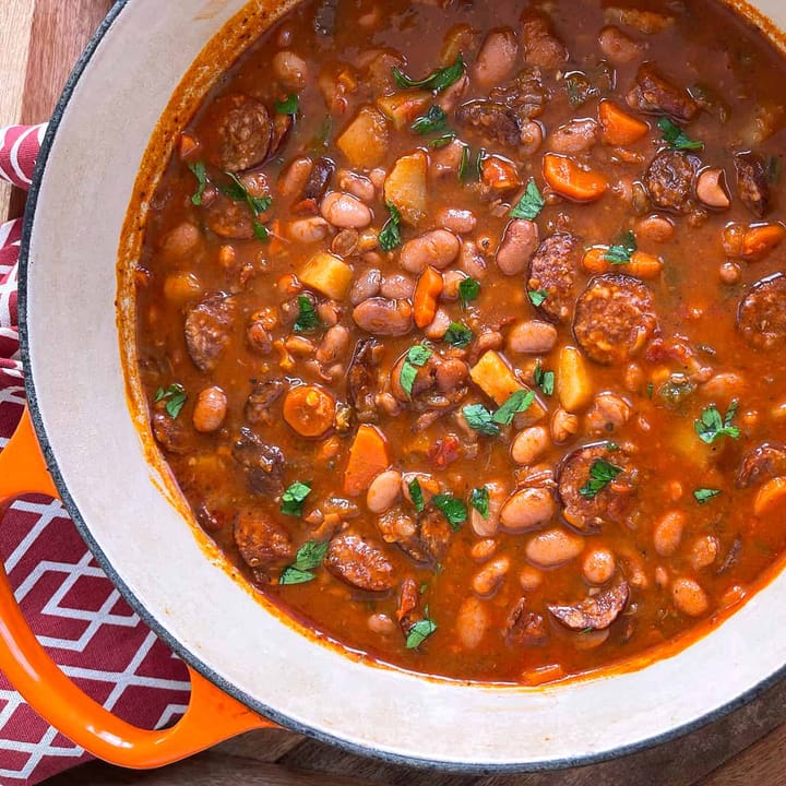 Hungarian Bean Goulash (Babgulyás)