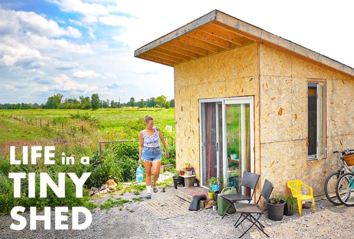 This Woman Built A Home For $5,000 In Her Family’s Backyard