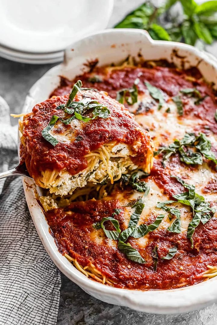 Baked Spaghetti Pie