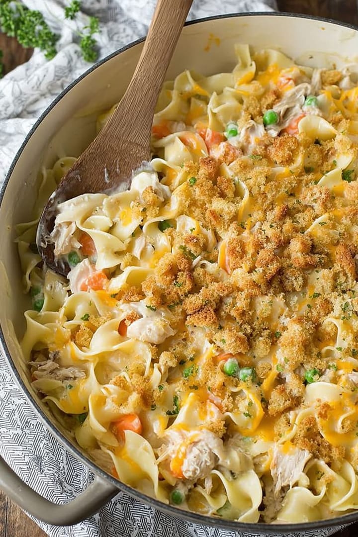 Tuna Noodle Skillet Casserole