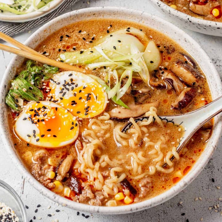 Easy Miso Pork Ramen